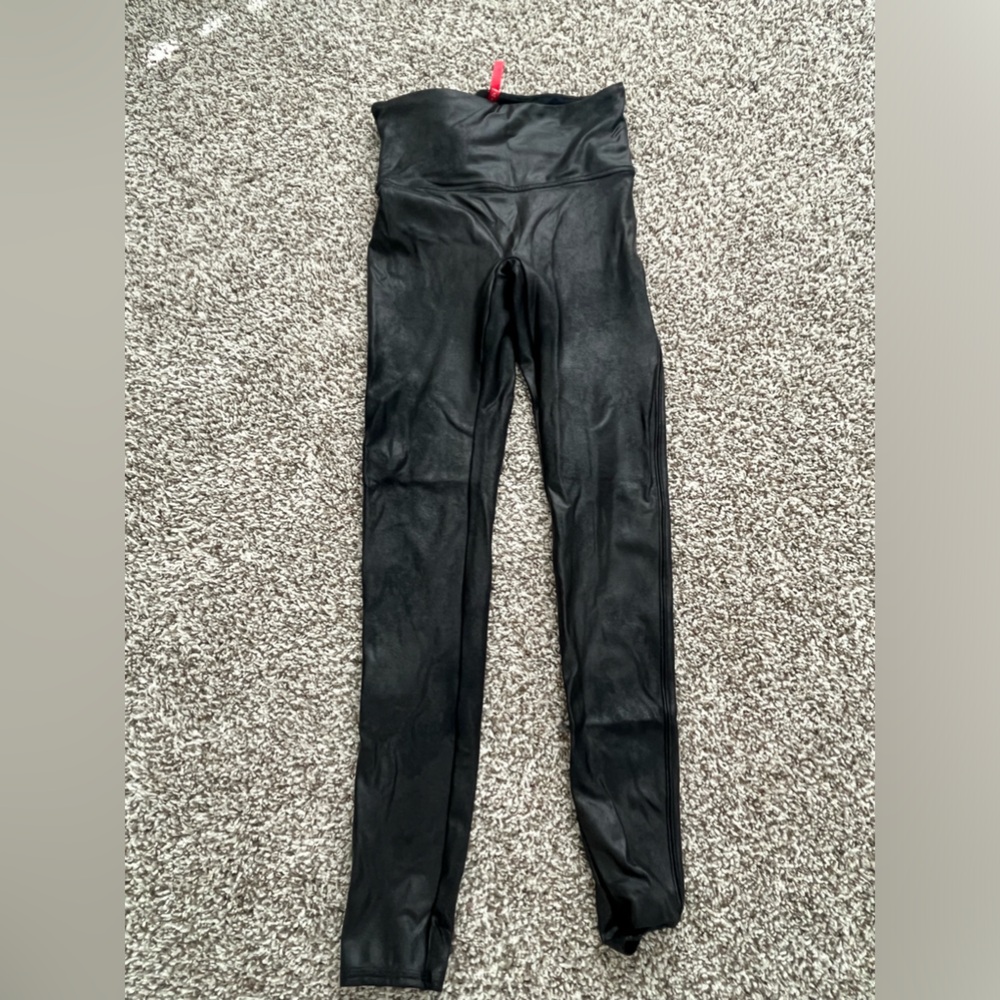 SPANX - Faux Leather Leggings